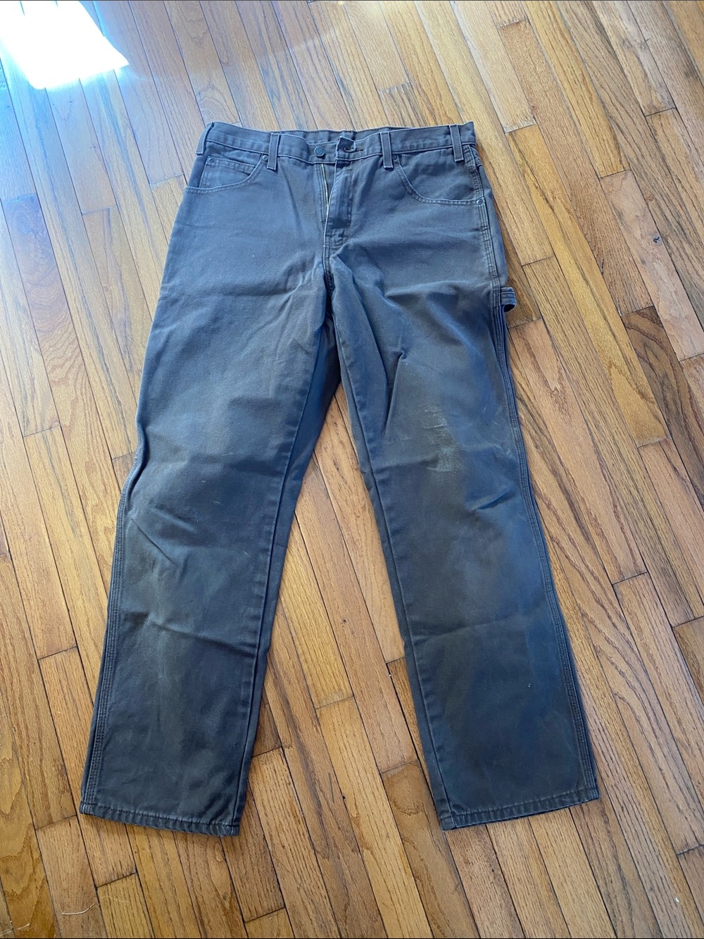 Dickies Men's Carpenter Pants - dark brown